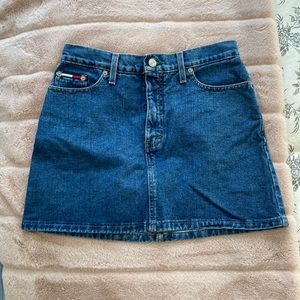 Tommy H Vintage Jean Skirt